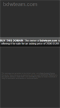 Mobile Screenshot of bdwteam.com